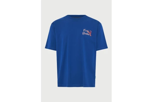Funky Buddha Relaxed T-Shirt Ανδρικό (FBM013-066-04-TWILIGHT-BLUE)