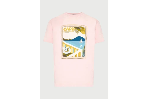 Funky Buddha Print T-Shirt Ανδρικό (FBM013-069-04-ROSE-WATER)