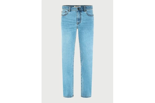 Funky Buddha Slim Tapered Fit Παντελόνι Τζιν Ανδρικό (FBM013-070-02-LT-BLUE)