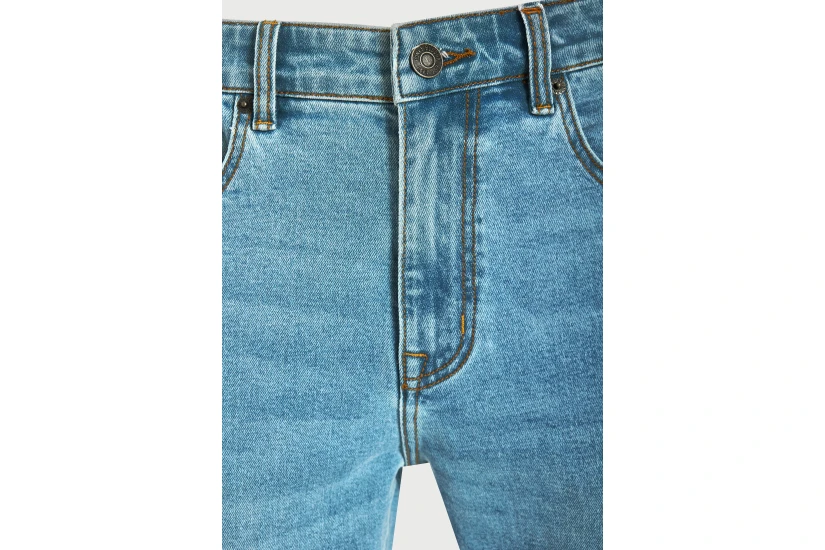 Funky Buddha Slim Tapered Fit Ανδρικό Παντελόνι Τζιν Γαλάζιο