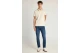 Funky Buddha Slim Tapered Fit Ανδρικό Παντελόνι Τζιν Μπλε Σκούρο