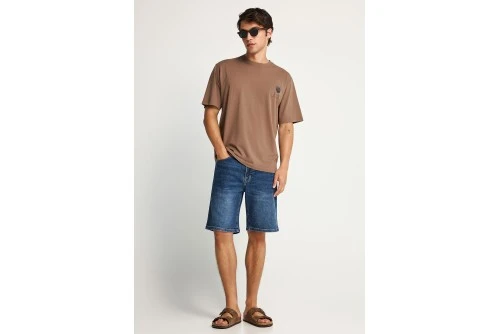 Funky Buddha Βερμούδα Τζιν Ανδρική (FBM013-070-03-MD-BLUE)