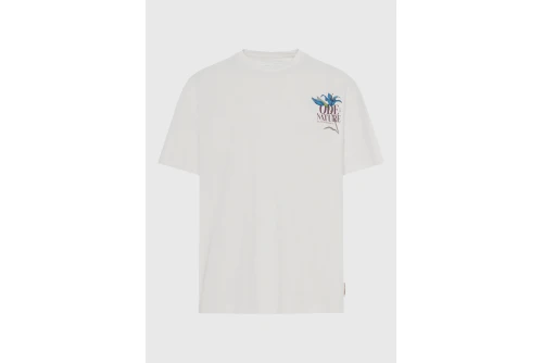 Funky Buddha Print On The Back T-Shirt Ανδρικό (FBM013-078-04-OFF-WHITE)