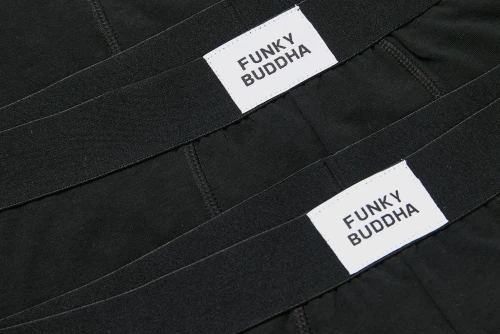 Funky Buddha Εσώρουχο Boxer 3-Τεμάχια (FBM013-080-10-BLACK)