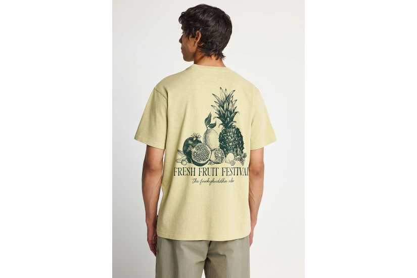 Funky Buddha Ανδρικό Κοντομάνικο T-Shirt Πράσινο