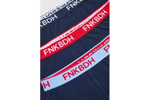 Funky Buddha Εσώρουχο Boxer 3-Τεμάχια (FBM013-082-10-NAVY)