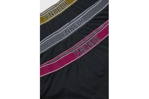Funky Buddha Εσώρουχο Boxer 3-Τεμάχια (FBM013-084-10-BLACK)