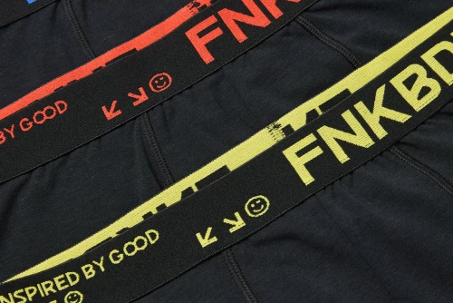 Funky Buddha Εσώρουχο Boxer 3-Τεμάχια (FBM013-085-10-BLACK)