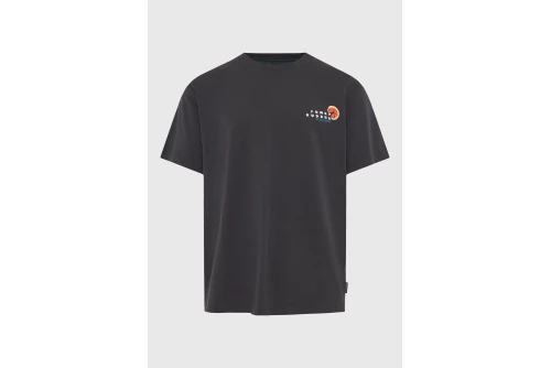 Funky Buddha Print On The Back T-Shirt Ανδρικό (FBM013-087-04-ANTHRACITE)