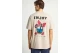 Funky Buddha Ανδρικό Κοντομάνικο T-Shirt Μπεζ