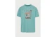 Funky Buddha Ανδρικό Κοντομάνικο T-Shirt Πράσινο