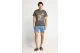 Funky Buddha Ανδρικό Κοντομάνικο T-Shirt Καφέ