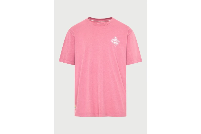 Funky Buddha Ανδρικό Κοντομάνικο T-Shirt Μωβ