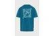 Funky Buddha Ανδρικό Κοντομάνικο T-Shirt Πετρόλ
