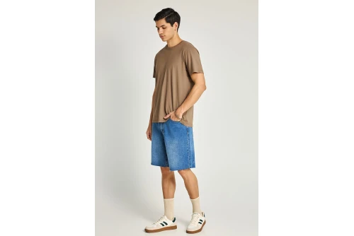 Funky Buddha Βερμούδα Τζιν Ανδρική (FBM013-093-03-MD-BLUE)