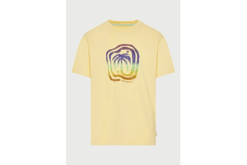 Funky Buddha Ανδρική Μπλούζα Κοντό Μανίκι Και Τύπωμα Fbm013-094-04-Mello (FBM013-094-04-MELLOW-YELLOW)