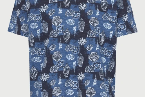 Funky Buddha T-Shirt Ανδρικό (FBM013-304-04-INDIGO)