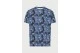 Funky Buddha Ανδρικό Κοντομάνικο T-Shirt Ίντιγκο