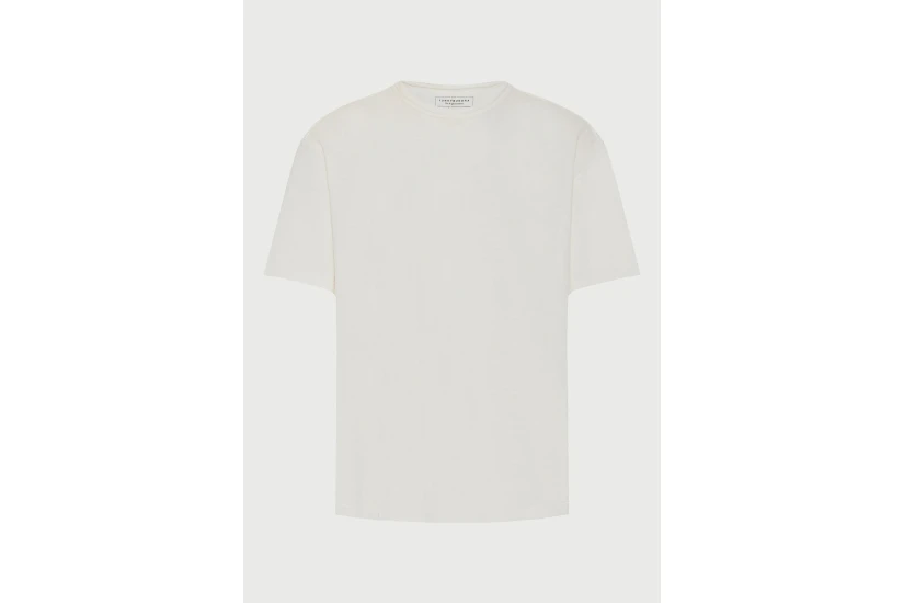 Funky Buddha The Essentials Ανδρικό Κοντομάνικο T-Shirt Εκρού
