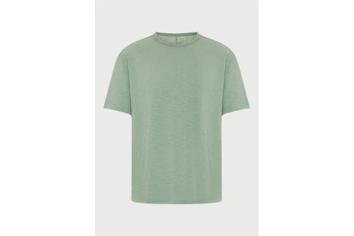 Funky Buddha The Essentials Relaxed Fit T-Shirt Ανδρικό (FBM013-309-04-SAGE-GREEN)