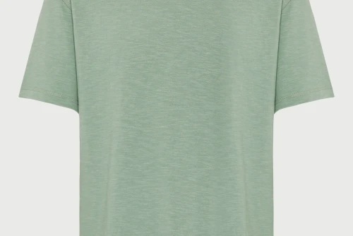 Funky Buddha The Essentials Relaxed Fit T-Shirt Ανδρικό (FBM013-309-04-SAGE-GREEN)