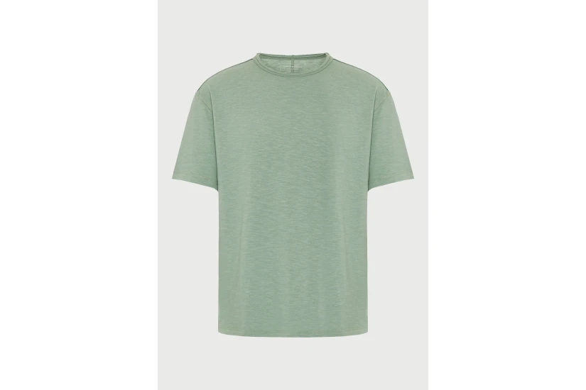 Funky Buddha The Essentials Ανδρικό Κοντομάνικο T-Shirt Πράσινο