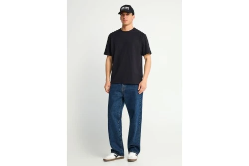 Funky Buddha Ανδρική Μπλούζα Κοντό Μανίκι Basic (FBM013-310-04-BLACK)