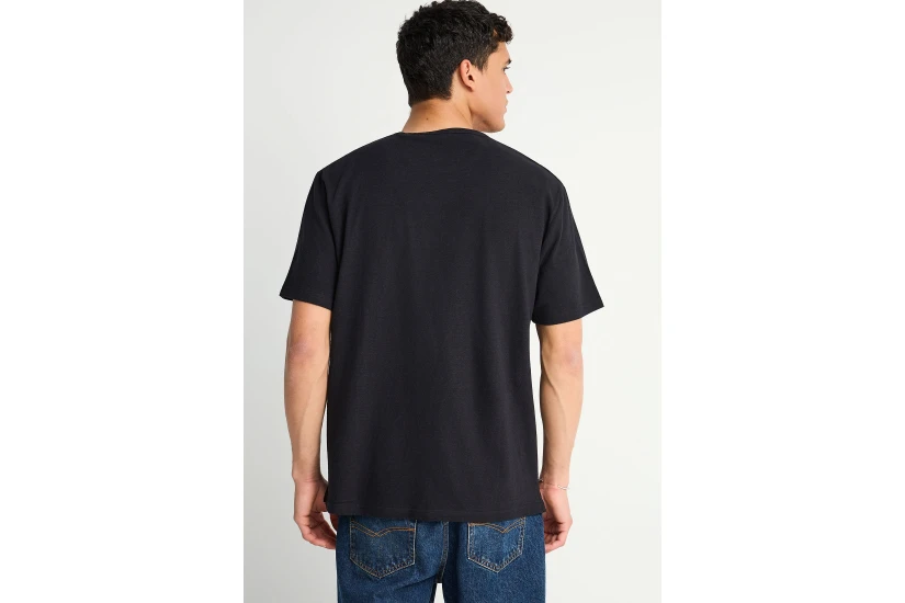 Funky Buddha Ανδρικό Κοντομάνικο T-Shirt Μαύρο