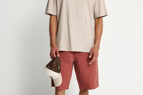 Funky Buddha Ανδρική Μπλούζα Κοντό Μανίκι Basic (FBM013-310-04-FOG)