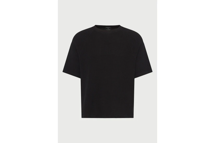Funky Buddha The Essentials Ανδρικό Κοντομάνικο T-Shirt Μαύρο