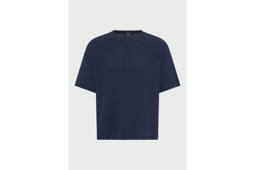Funky Buddha The Essentials Ανδρικό Κοντομάνικο T-Shirt Μπλε