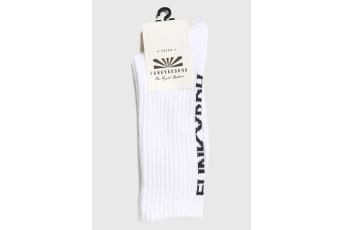 Funky Buddha Ανδρικές Κάλτσες (FBM013-315-10-OFF-WHITE)