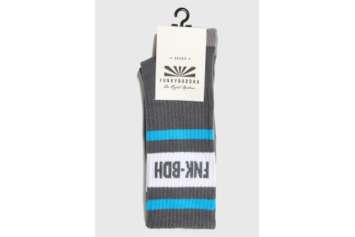 Funky Buddha Ανδρικές Κάλτσες (FBM013-316-10-DK-GREY)