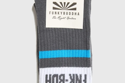 Funky Buddha Ανδρικές Κάλτσες (FBM013-316-10-DK-GREY)