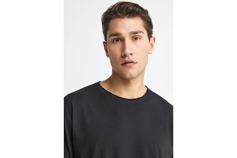 Funky Buddha The Essentials Ανδρικό Κοντομάνικο T-Shirt Μαύρο
