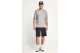 Funky Buddha The Essentials Ανδρικό Κοντομάνικο T-Shirt Γκρι
