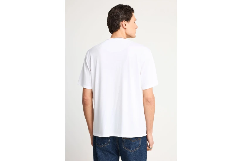 Funky Buddha The Essentials Ανδρικό Κοντομάνικο T-Shirt Λευκό