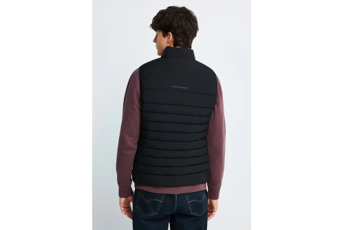 Funky Buddha Ανδρικό Γιλέκο (FBM014-001-01-BLACK)