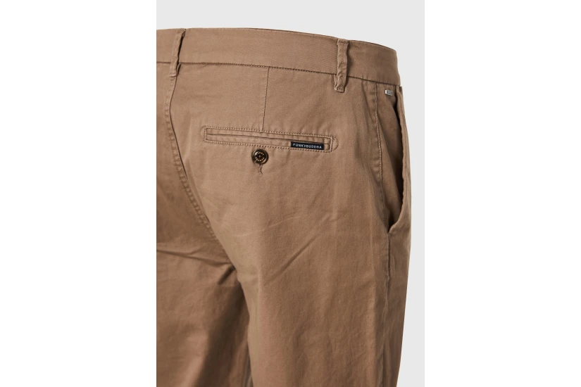 Funky Buddha Ανδρικό Παντελόνι Chino Πουρό