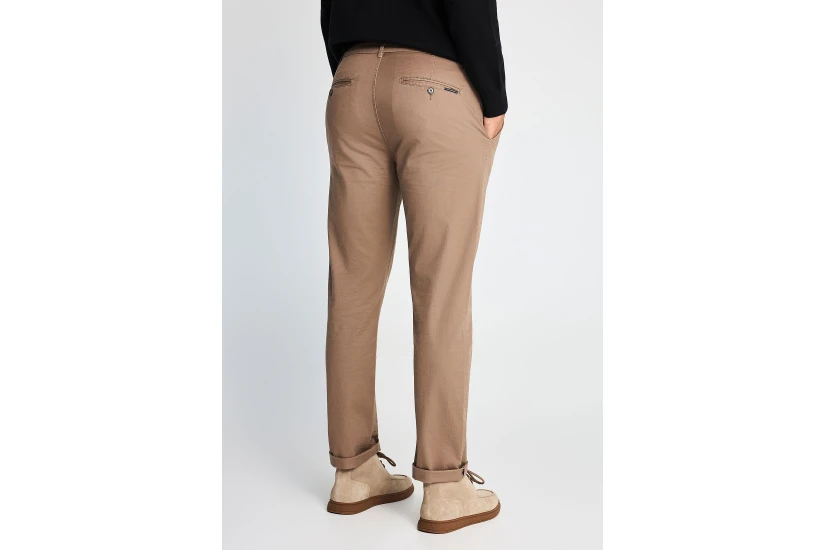 Funky Buddha Ανδρικό Παντελόνι Chino Πουρό