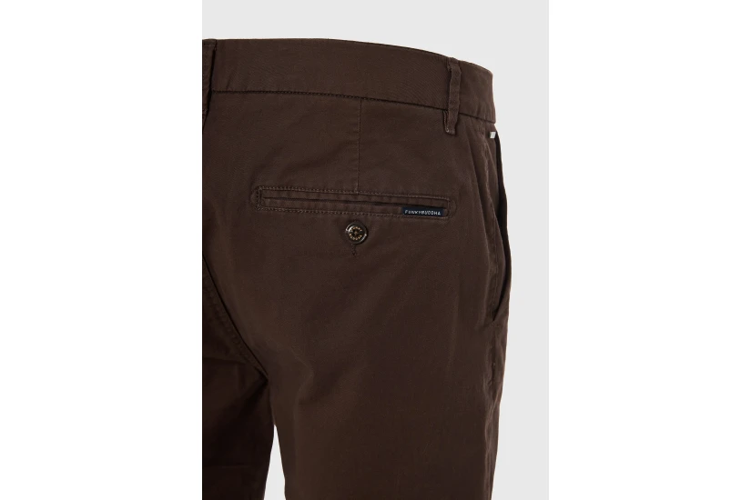 Funky Buddha Ανδρικό Παντελόνι Chino (FBM014-001-02-COFFEE-BEAN)