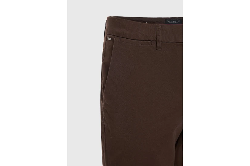 Funky Buddha Ανδρικό Παντελόνι Chino (FBM014-001-02-COFFEE-BEAN)