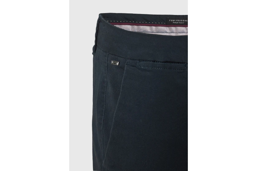 Funky Buddha Ανδρικό Παντελόνι Chino Μπλε Σκούρο