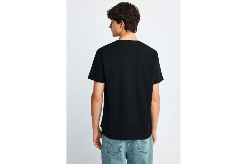 Funky Buddha Ανδρικό Κοντομάνικο T-Shirt Μαύρο