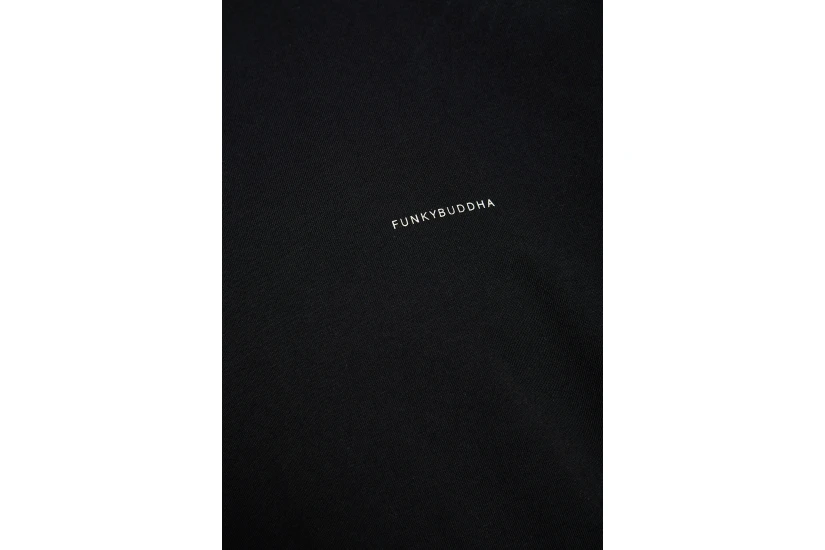 Funky Buddha Ανδρικό Κοντομάνικο T-Shirt Μαύρο