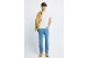 Funky Buddha Ανδρική Μπλούζα Με Κοντό Μανίκι Basic (FBM014-001-04-MIST)
