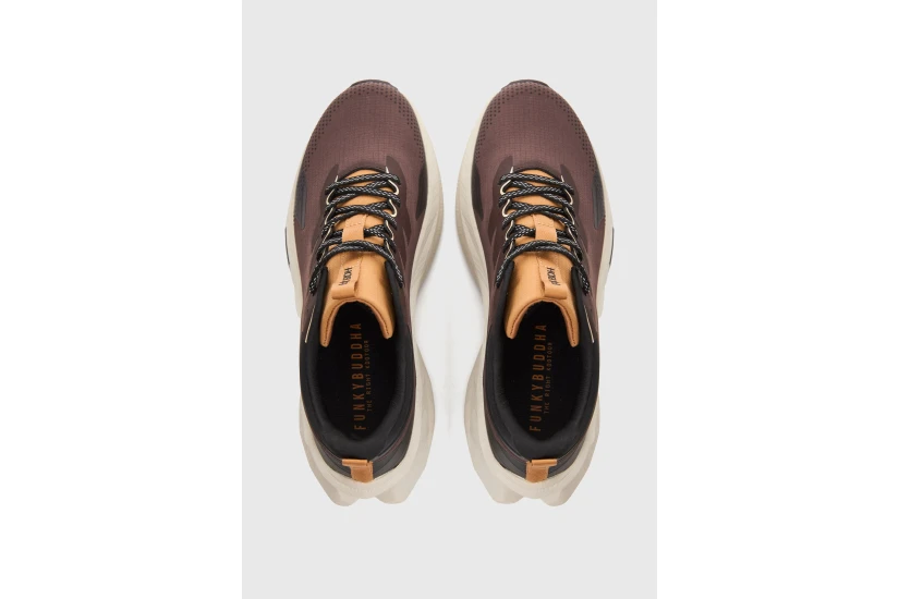 Funky Buddha Ανδρικά Sneakers (FBM014-001-08-DK-BROWN)