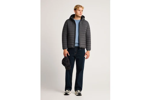 Funky Buddha Ανδρικό Casual Τζάκετ (FBM014-002-01-DK-GREY)