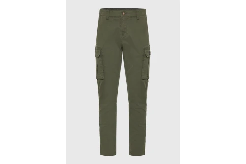 Funky Buddha Ανδρικό Παντελόνι Cargo (FBM014-002-02-DEEP-FOREST)