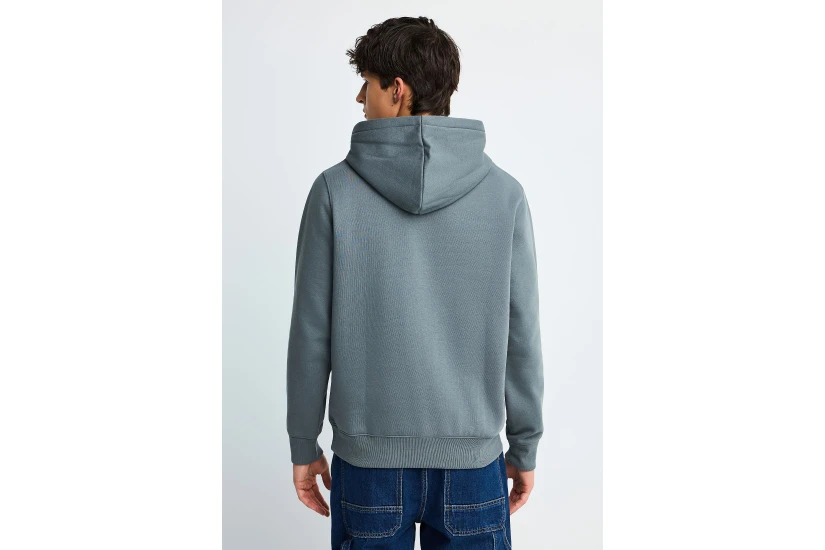 Funky Buddha Ανδρικό Φούτερ Με Κουκούλα (FBM014-002-06-ELEPHANT)